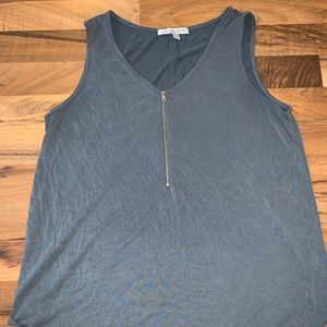 Green Envelope Tank Top